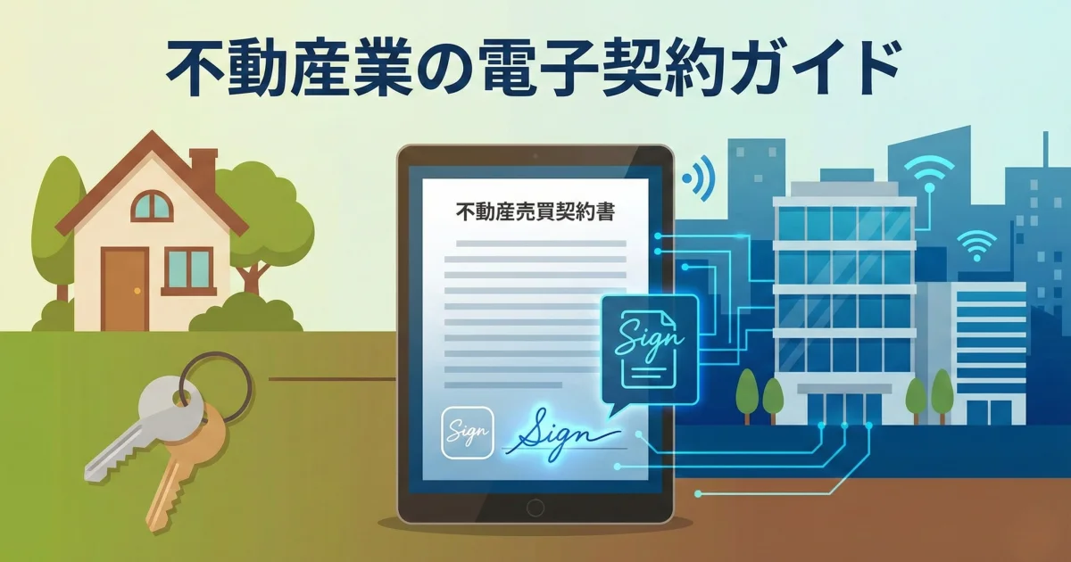 電子契約とは?基礎知識から導入メリットまで徹底解説